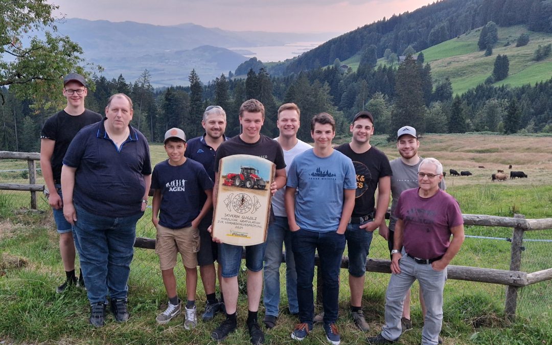 Wir gratulieren zum erfolgreichen Lehrabschluss