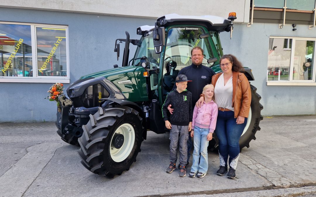 Lindner Lintrac 75LS an Marcel Zimmermann